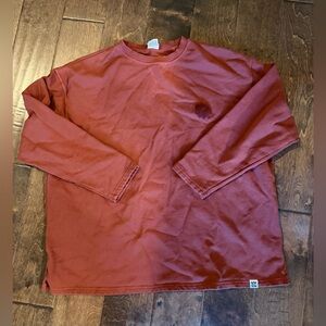 Lucy & Yak Orange Crewneck Sweater